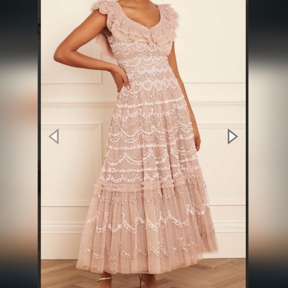 BHLDN Needle & Thread Everthine Dress size US 4 $969 - Picture 9 of 12